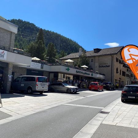 Alpenstil - 60M2 Dachstockwohnung Mit Garage - Bm186 Pontresina Extérieur photo